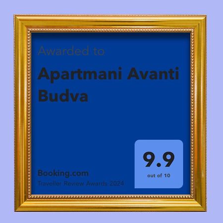 Apartmani Avanti Budva Exterior foto